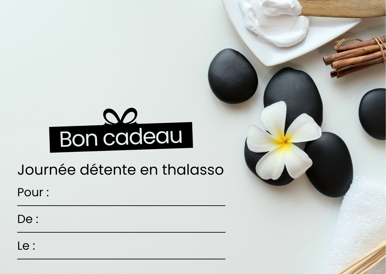 Carte Cadeau Spa